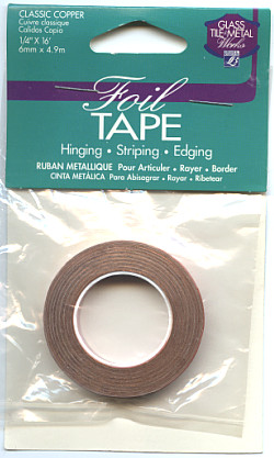 Metalworks®  (1/4" x 6 ft.) FOIL TAPE ~ Classic Copper