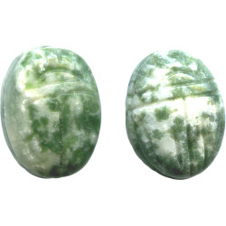 13x18mm Tree Agate SCARAB, BEETLE Beads