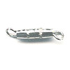 10mm Nickel Plated Torpedo CLASPS