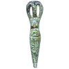 12x44mm Chinese Turquoise GODDESS Focal/Pendant Bead