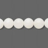 8mm White Agate ROUND Beads