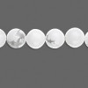 8mm White Howlite ROUND Beads