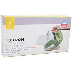 XYRON® 900 Refill Cartridge: (LAT975-25) Matte Finish Laminate & Permanent Adhesive Combination 25'