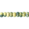 4x6mm Yellow Turquoise RONDELL Beads