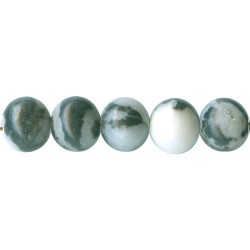 6mm Mexican Zebra Jasper ROUND Beads